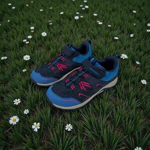 Merrell Trail Chaser Men’s Navy Turquoise Blue Athletic Shoes Size 7 M